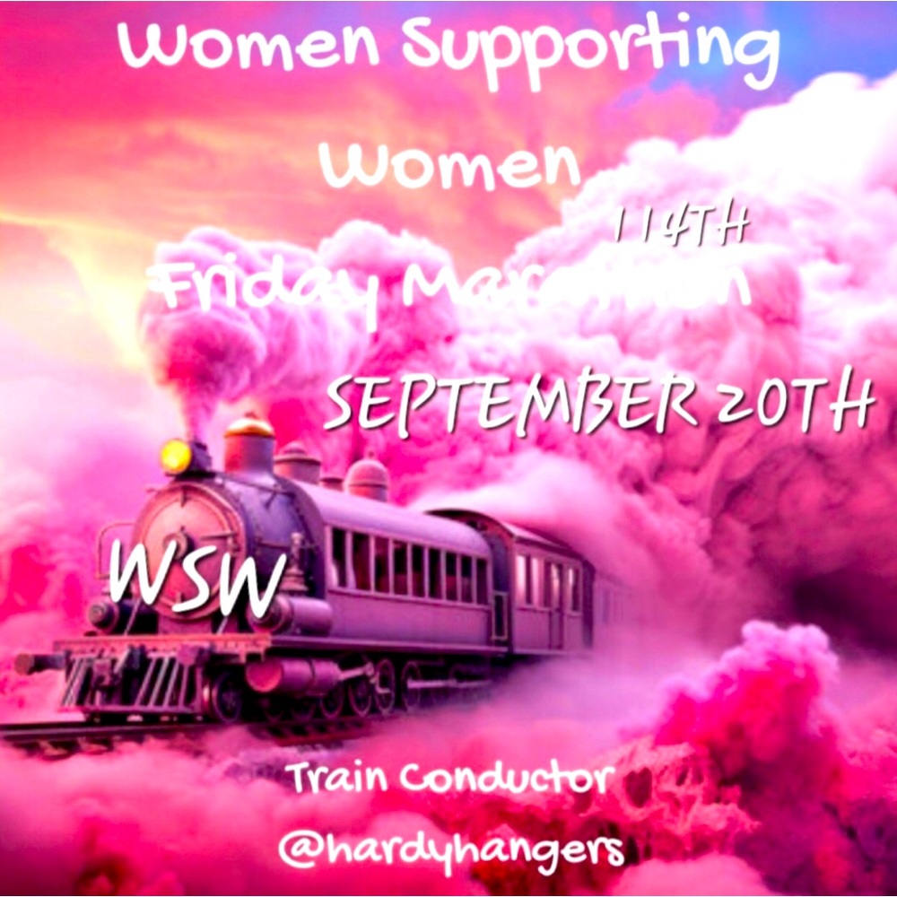 Join me on the WSW Train Friday Sept 20th @7 PM CST
